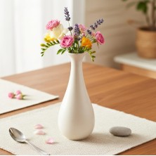 Ceramic Bottle Round Flower Vase