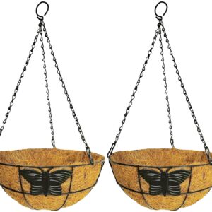 Butterfly coco coir basket