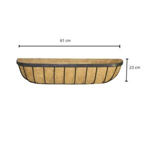 24 Inch Wall Mounted Trough