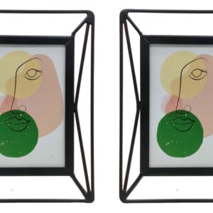 GARDEN DECO Metal Photo Frame (Set of 2 Pcs)