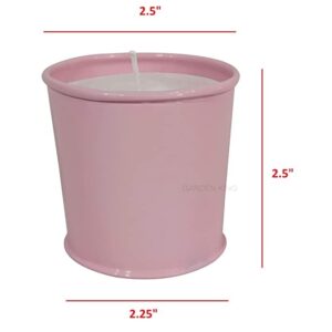 Paraffin Wax Unscented Candles