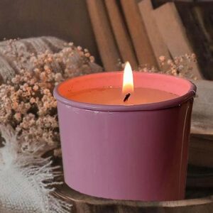 Pink tealight candles