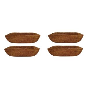 GARDEN DECO 30 Inch Liner for Wall Mounted Trough (Set of 4 Pcs)