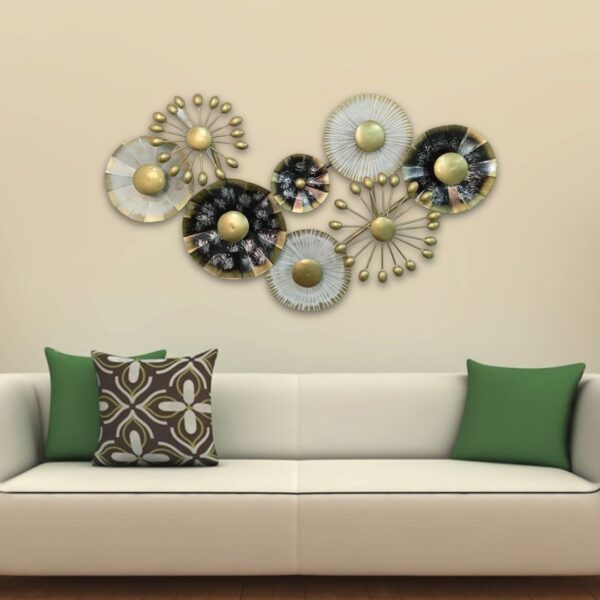 GARDEN DECO Handcrafted Metal Wall Art for Home & Wall Decoration