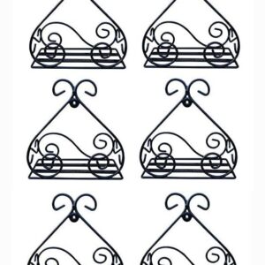 GARDEN DECO Metal Pot Holder (Set of 6 PCs)