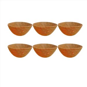 GARDEN DECO Coir Liner for 10 Inch Hanging Baskets (Set of 10 Pcs)