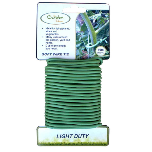 GARDEN DECO 10 Mtr Soft Wire Twist Tie (Set of 1 Pc)