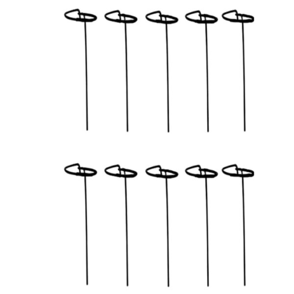 GARDEN DECO Metal Plant Support (Set of 10 Pcs)