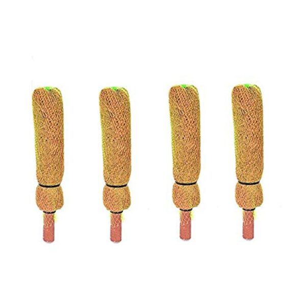 GARDEN DECO Coco Pole for Plant Support (2 Feet, Set of 4 Pcs)